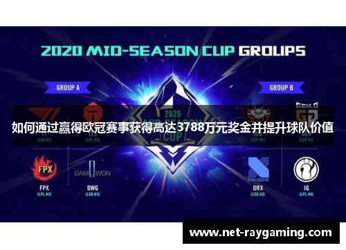 如何通过赢得欧冠赛事获得高达3788万元奖金并提升球队价值